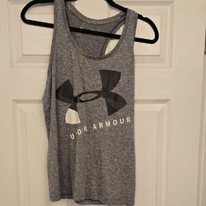Under Armour Women's Heather Gray Tank Top